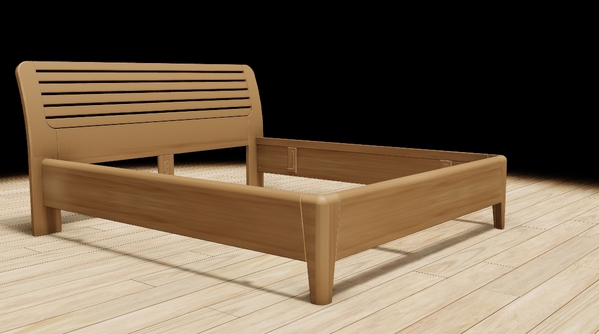 Keros dřevěné čelo