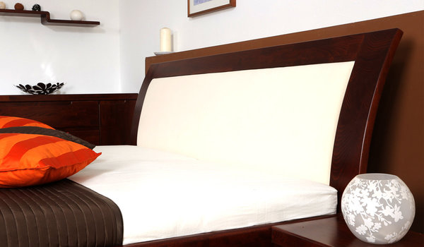 Postel Sofia  oblé čelo, čalouněné