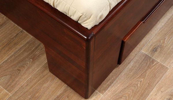 Postel Sofia  oblé čelo, čalouněné