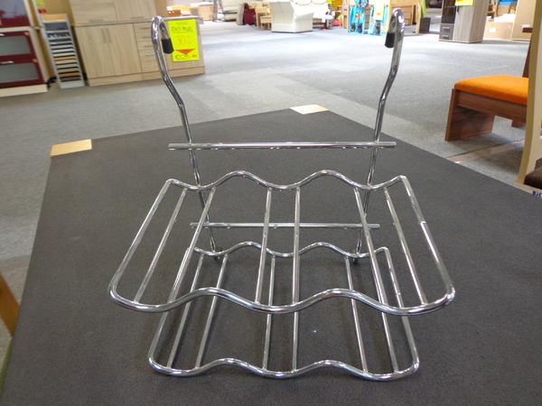 Drátěný program-polička pro 6 lahví-výprodej 