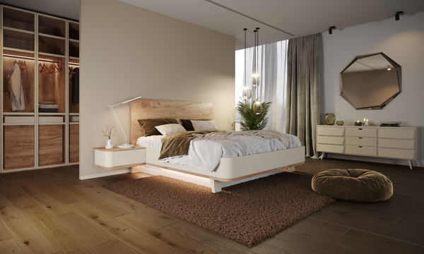 Vally star s čelem v dřevodekoru